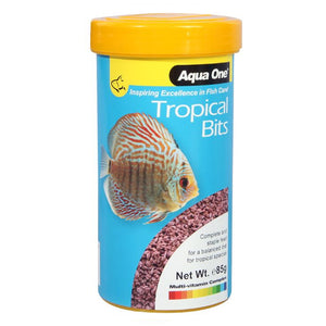 Aqua One Tropical Bits Fish Food