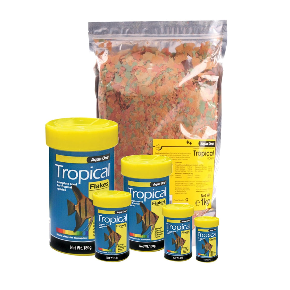 Aqua One Tropical Flake Food