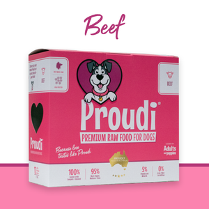 Proudi Dog Perfect Raw Beef