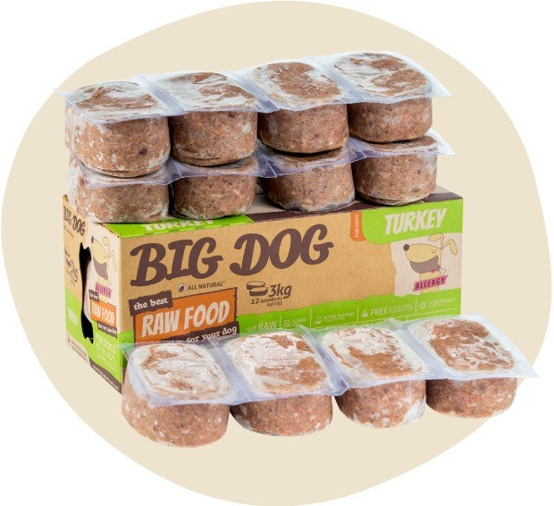 Big Dog BARF Diet Turkey