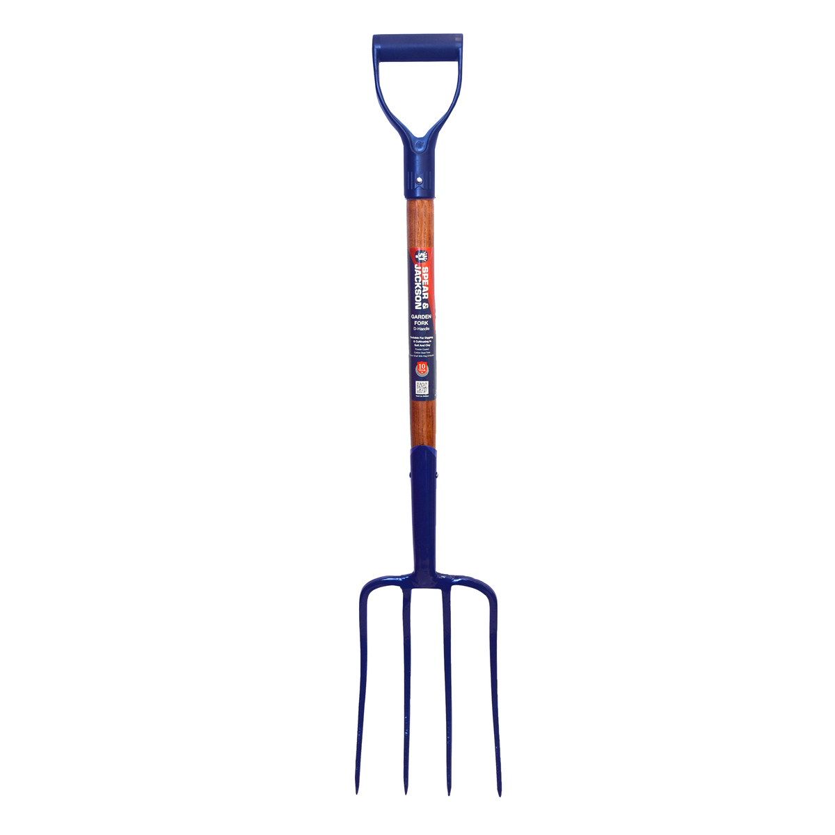 Spear and Jackson County Timber Garden Fork with D Handle