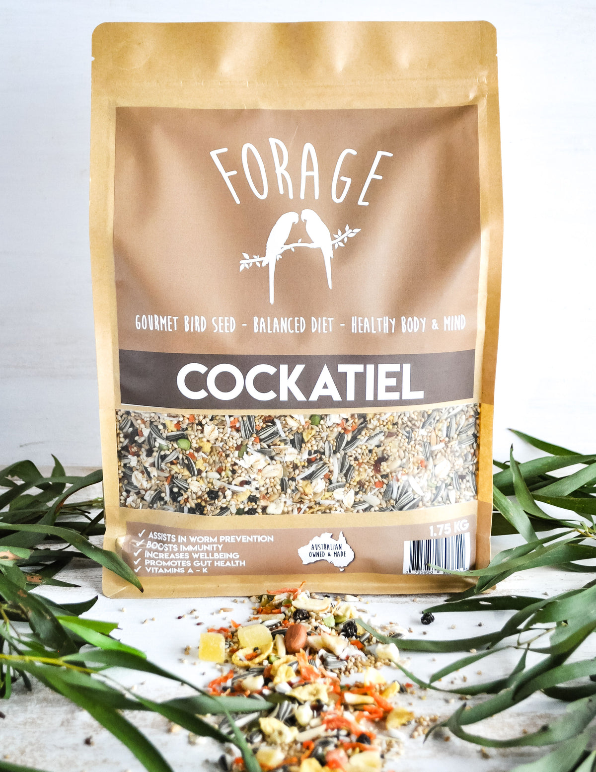 Forage Gourmet Cockatiel Blend