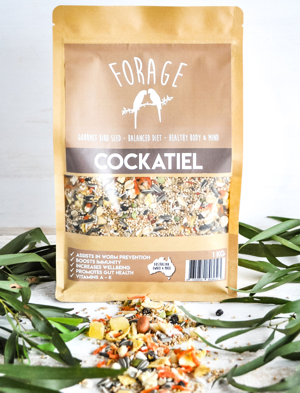 Forage Gourmet Cockatiel Blend