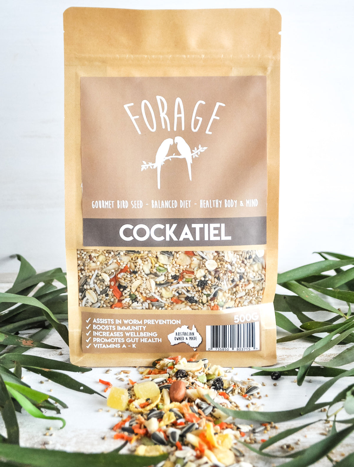 Forage Gourmet Cockatiel Blend