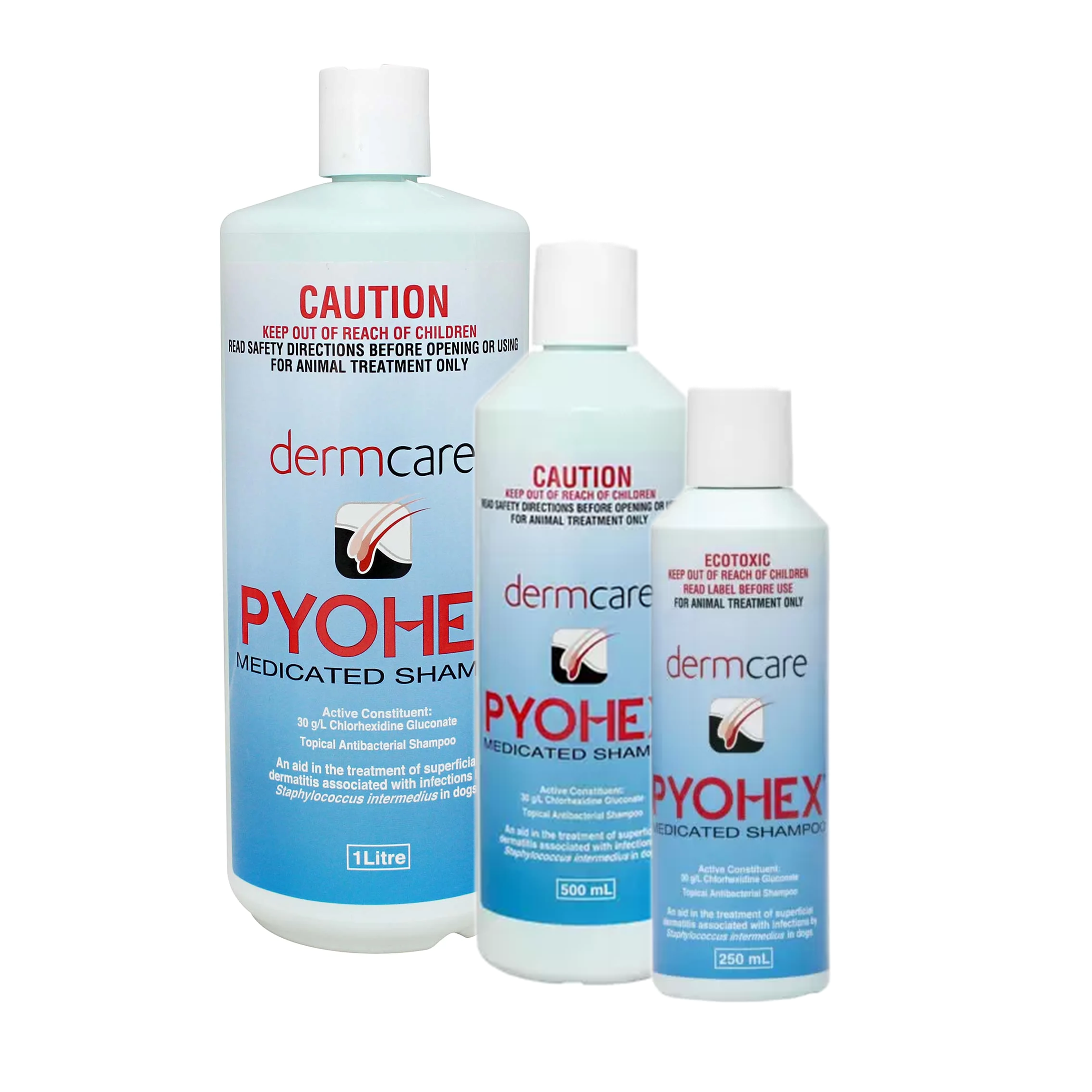 Dermcare pyohex online medicated shampoo
