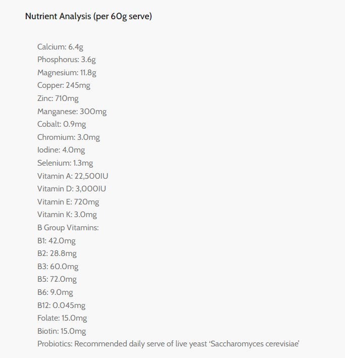 Farmalogic Equine Vit & Min Premium Blend