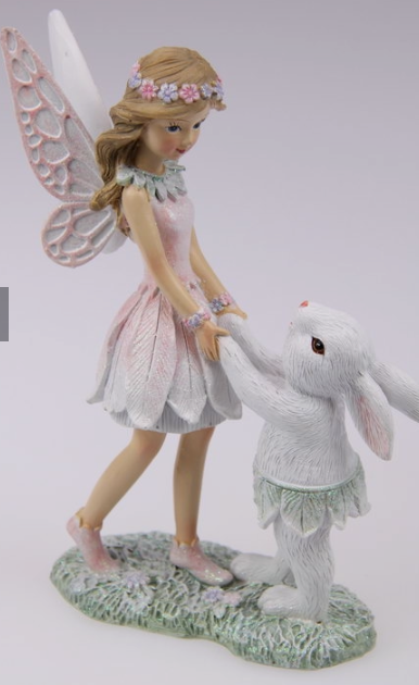 Forest Fairy with Rabbit Asstd - 16cm