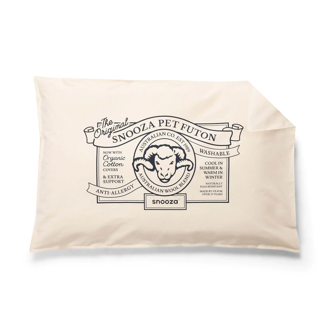 Snooza Organic Cotton Pet Futon Cover - Mighty