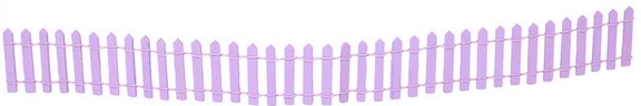 50cm Fairy Garden Fence