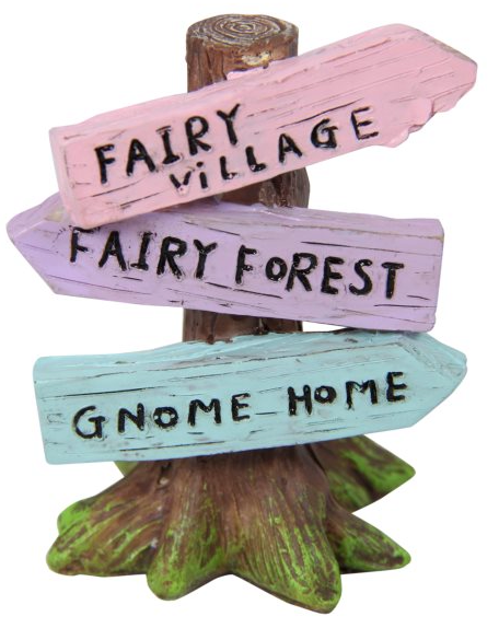 Fairy Tree with Signs - 6cm