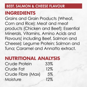 Fancy Feast Beef Salmon and Cheese Dry Food