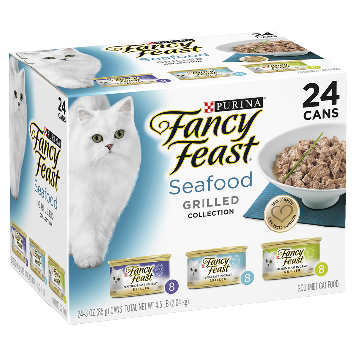 Fancy Feast Variety Grilled Seafood Collection