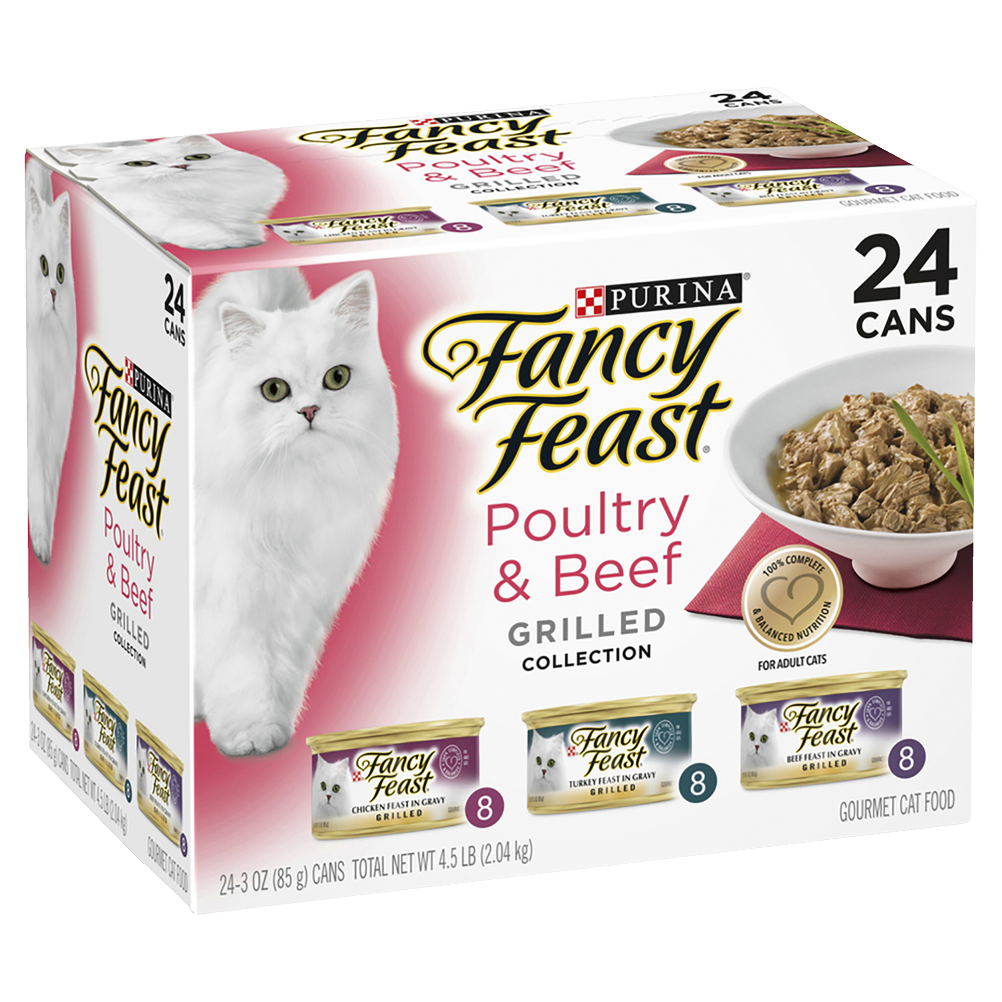 Fancy Feast Variety Poultry and Beef Grilled Collection