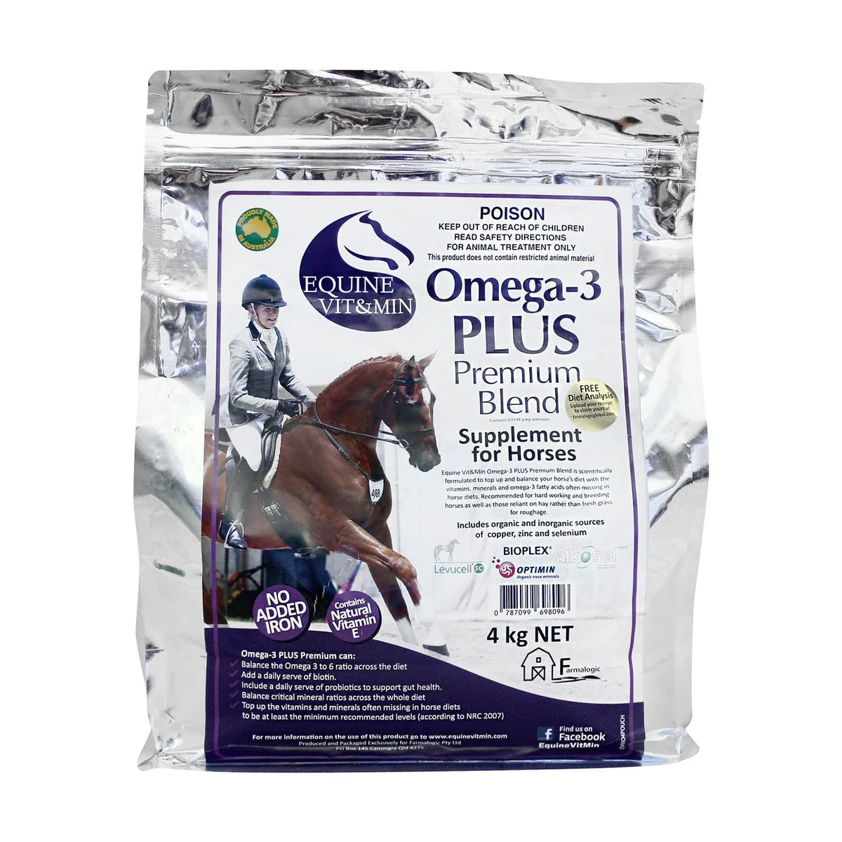 Farmalogic Equine Vit & Min Premium Plus Omega
