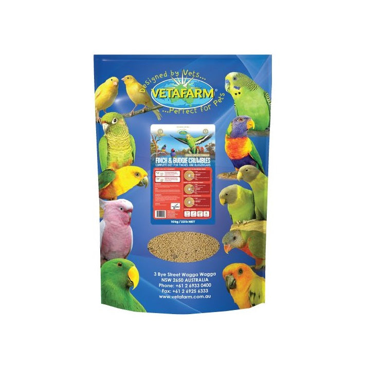 Vetafarm Finch and Budgie Crumbles