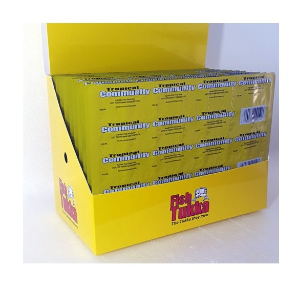 Fish Tukka Tropical Community Frozen Fish Food 100g