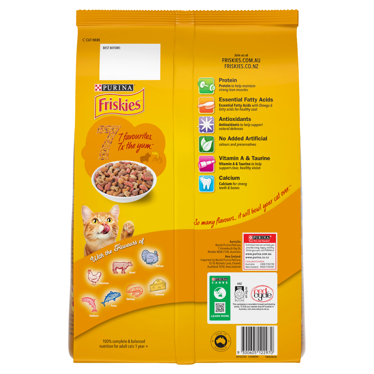 Friskies 7 Favourites Dry Food