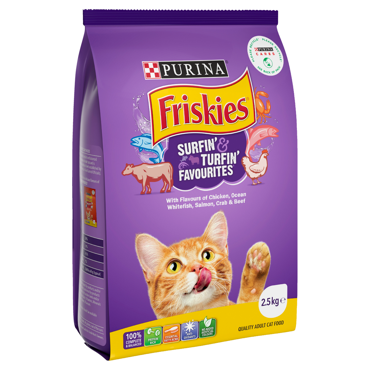 Friskies Surfin and Turfin Favourites Dry Food