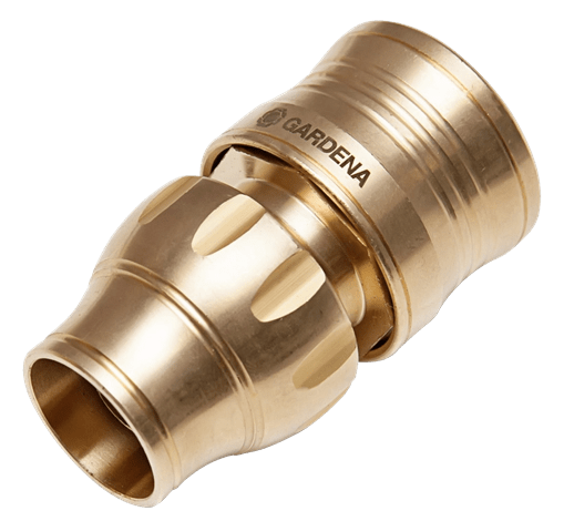 DNU Gardena Brass Hose Connector 13mm