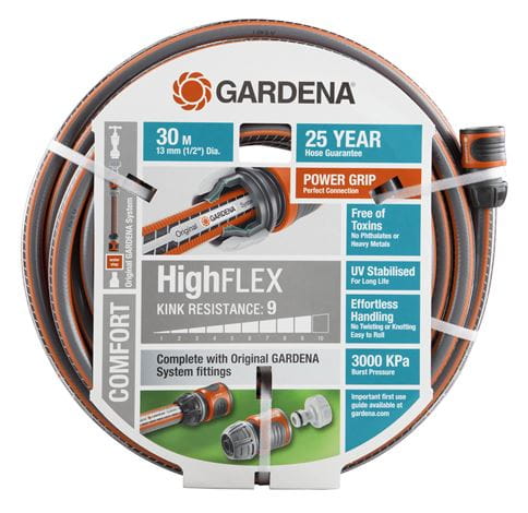 Gardena High Flex Fitted Hose 13mm