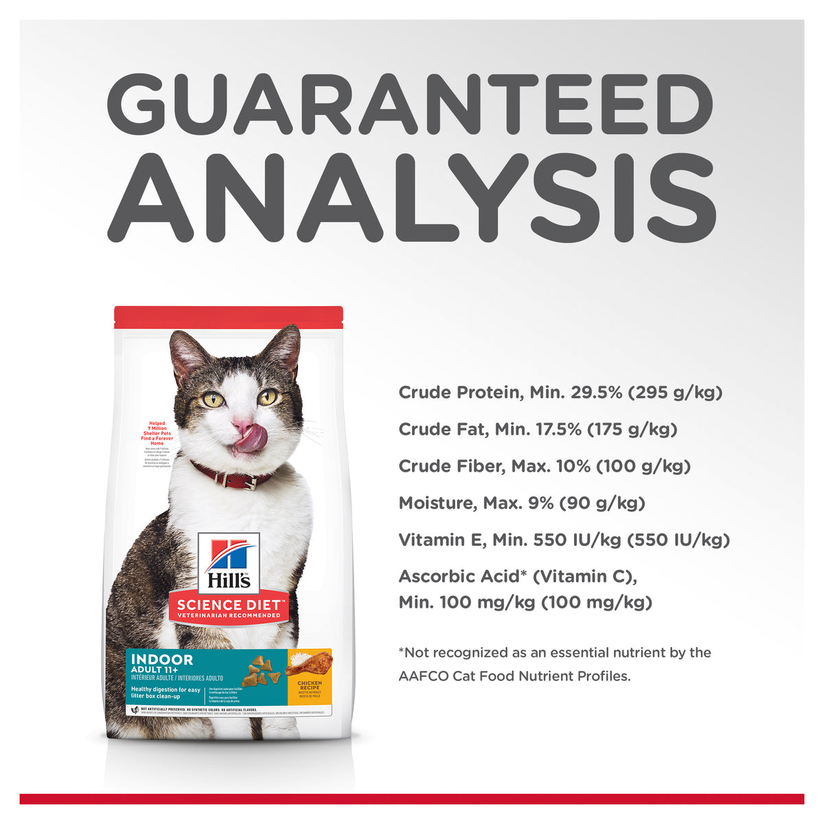 Hills Science Diet Adult Cat 11+ Indoor Dry Food