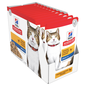 Hills Science Diet Adult 7+ Chicken Pouch Wet Cat Food