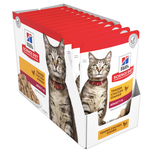 Hills Science Diet Adult Chicken Pouch Wet Cat Food