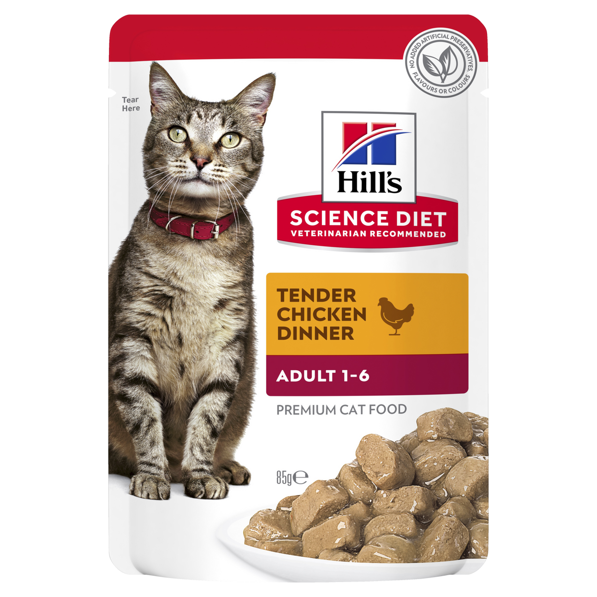 Hills Science Diet Adult Chicken Pouch Wet Cat Food