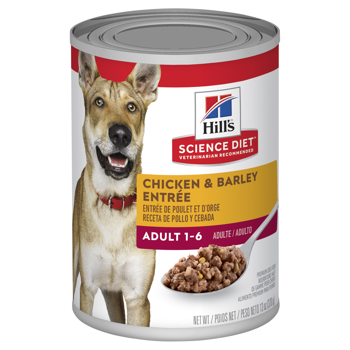 Hills Science Diet Adult Chicken and Barley Wet Dog Food