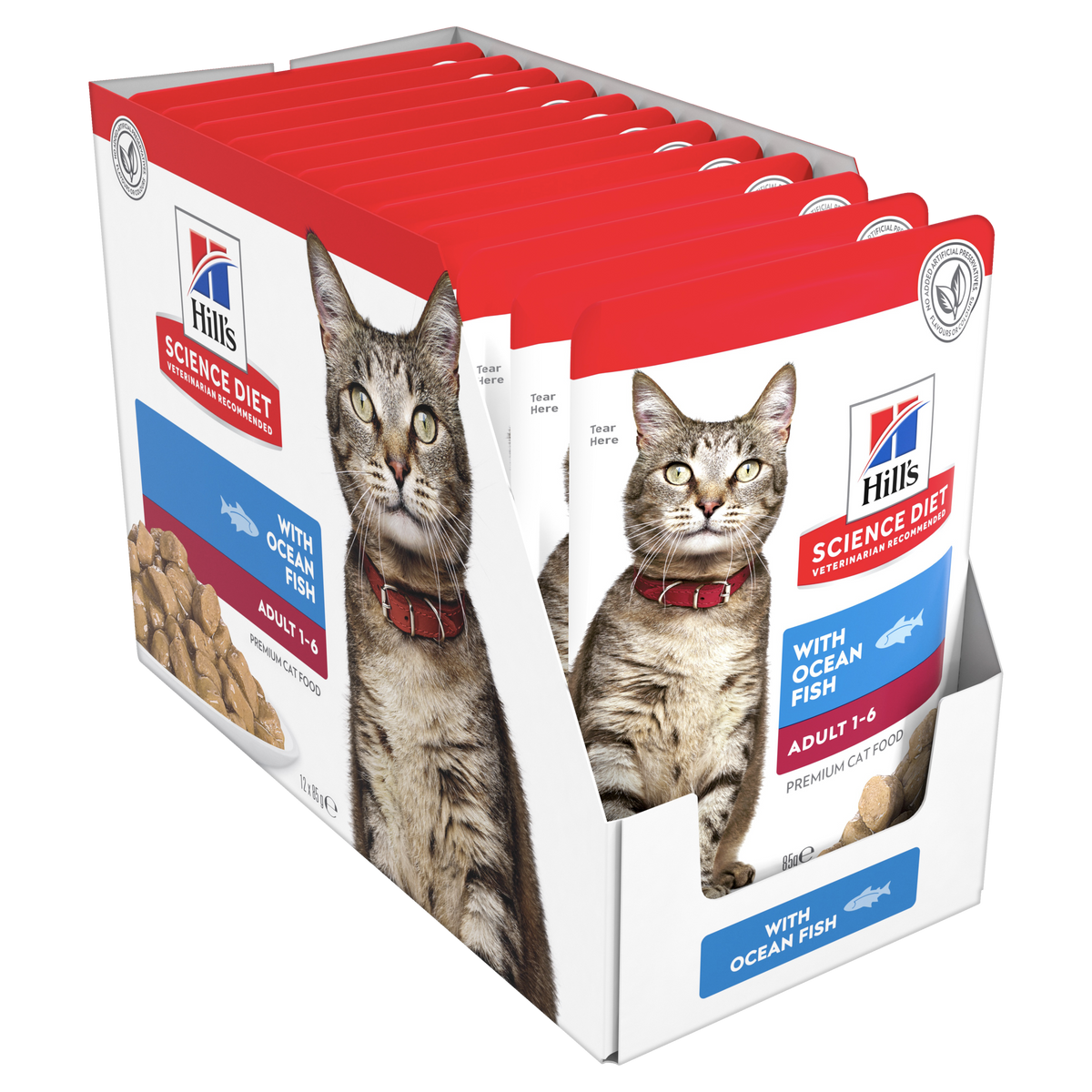 Hills Science Diet Adult Ocean Fish Pouch Wet Cat Food