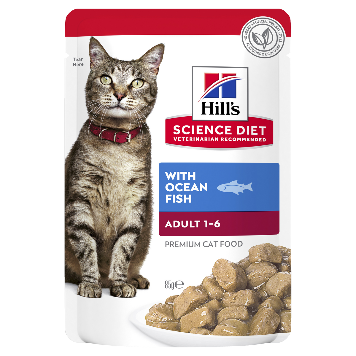 Hills Science Diet Adult Ocean Fish Pouch Wet Cat Food
