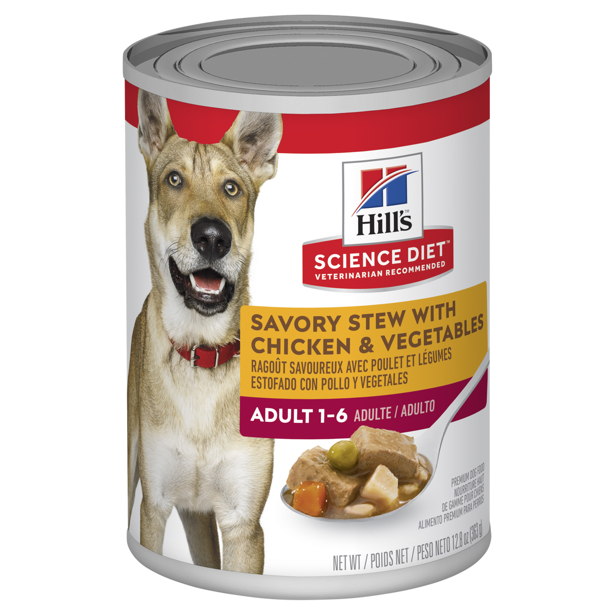 Hills Science Diet Adult Savory Stew Chicken Wet Dog Food