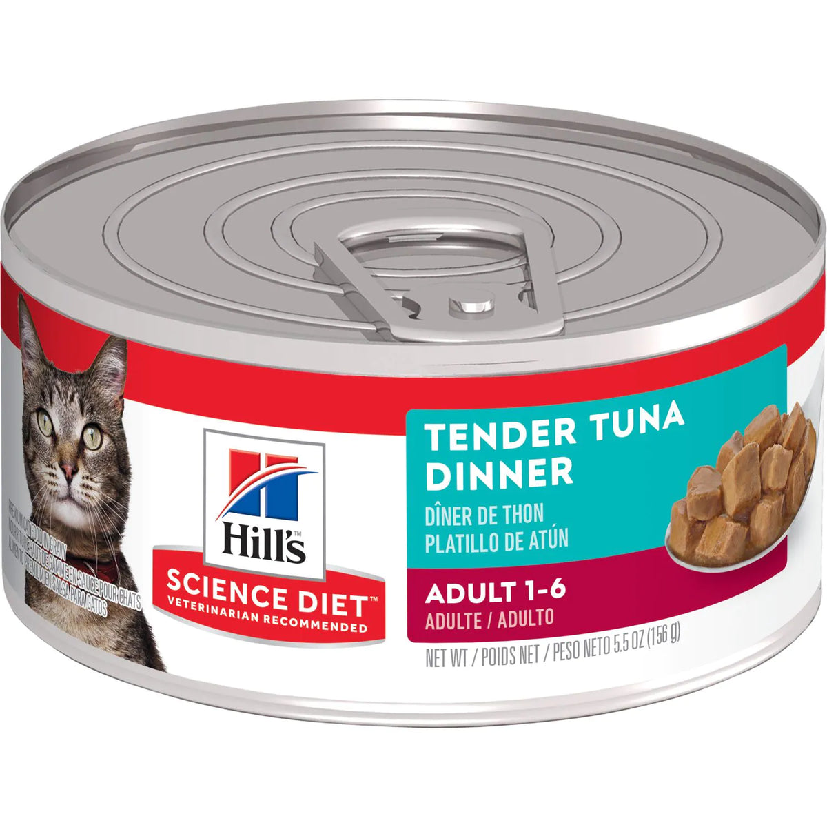Hills Science Diet Adult Tender Tuna Canned Wet Cat Food