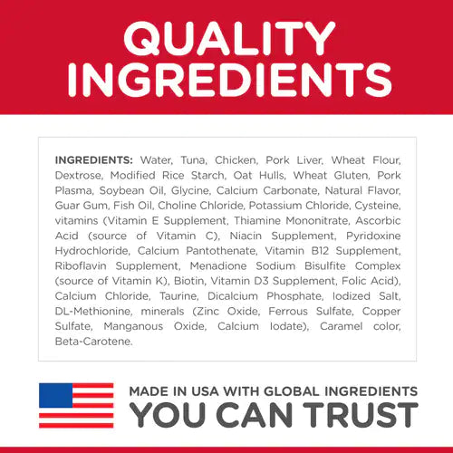 Hills Science Diet Adult Tender Tuna Canned Wet Cat Food