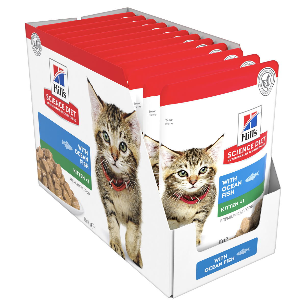 Hills Science Diet Kitten Ocean Fish Pouch Wet Cat Food