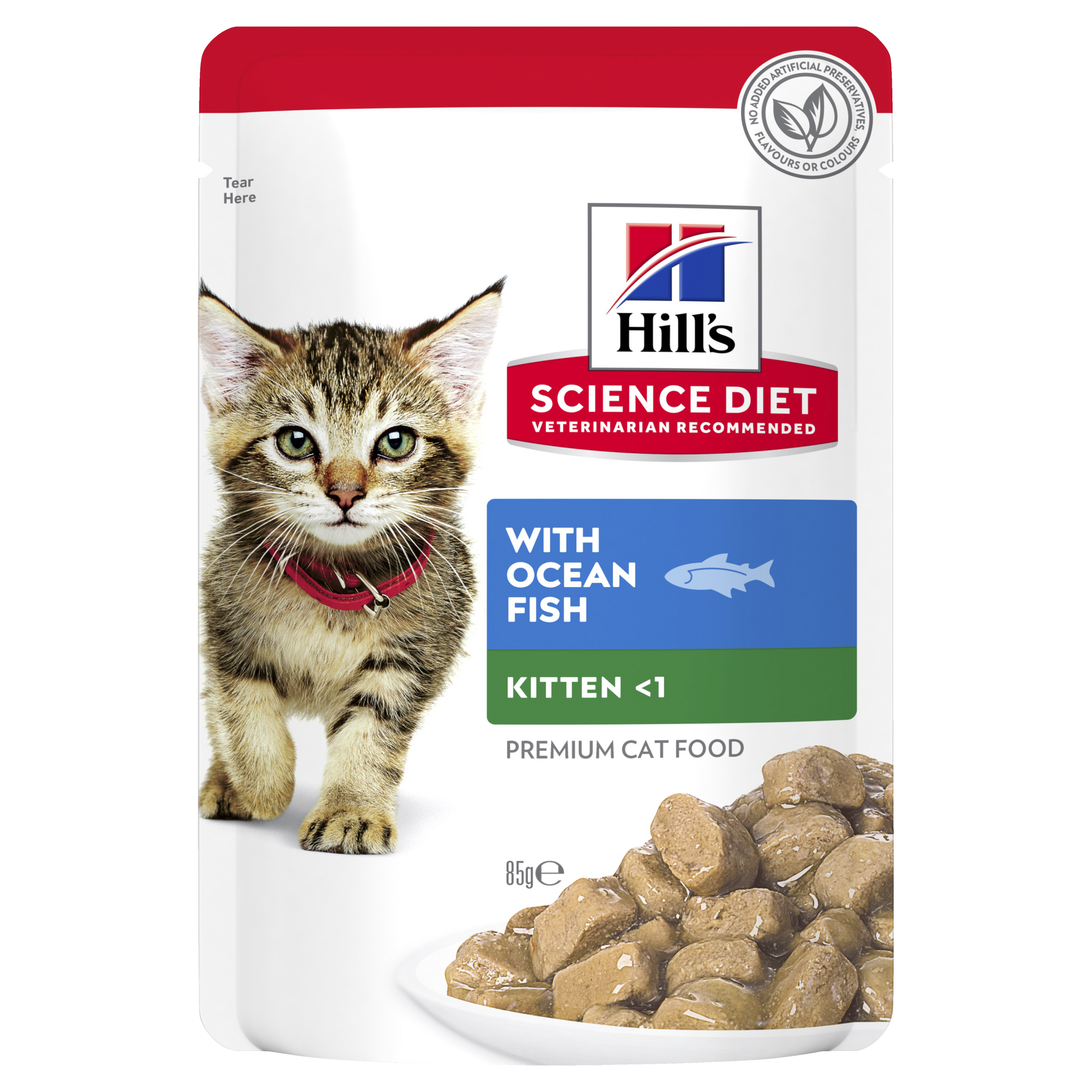 Hills Science Diet Kitten Ocean Fish Pouch Wet Cat Food