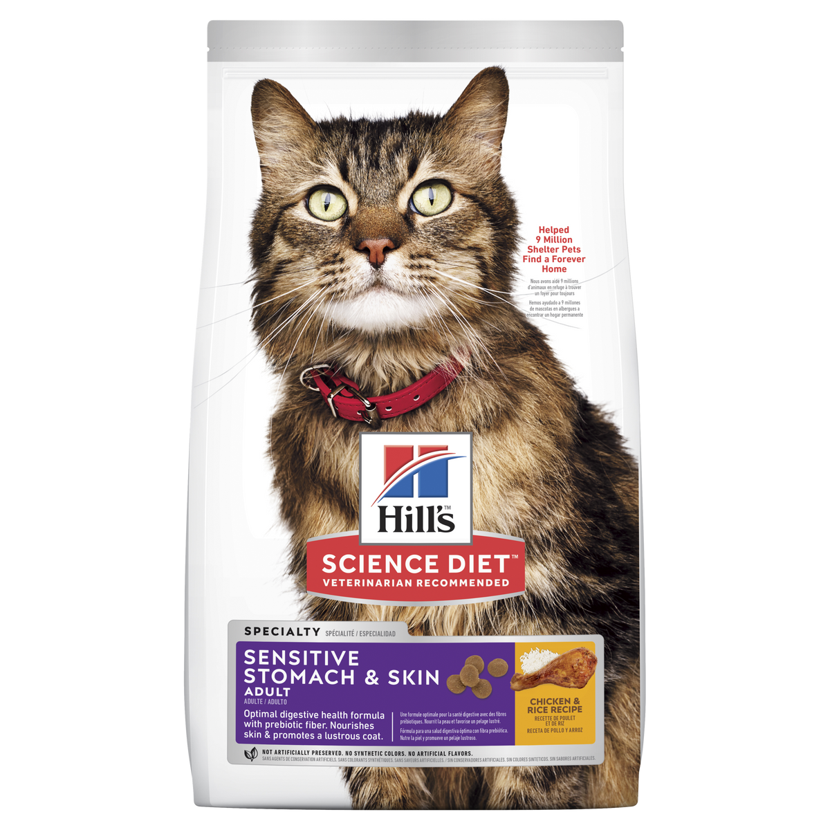 Hills Science Diet Specialty Adult Cat Sensitive Stomach and Skin Dry Food