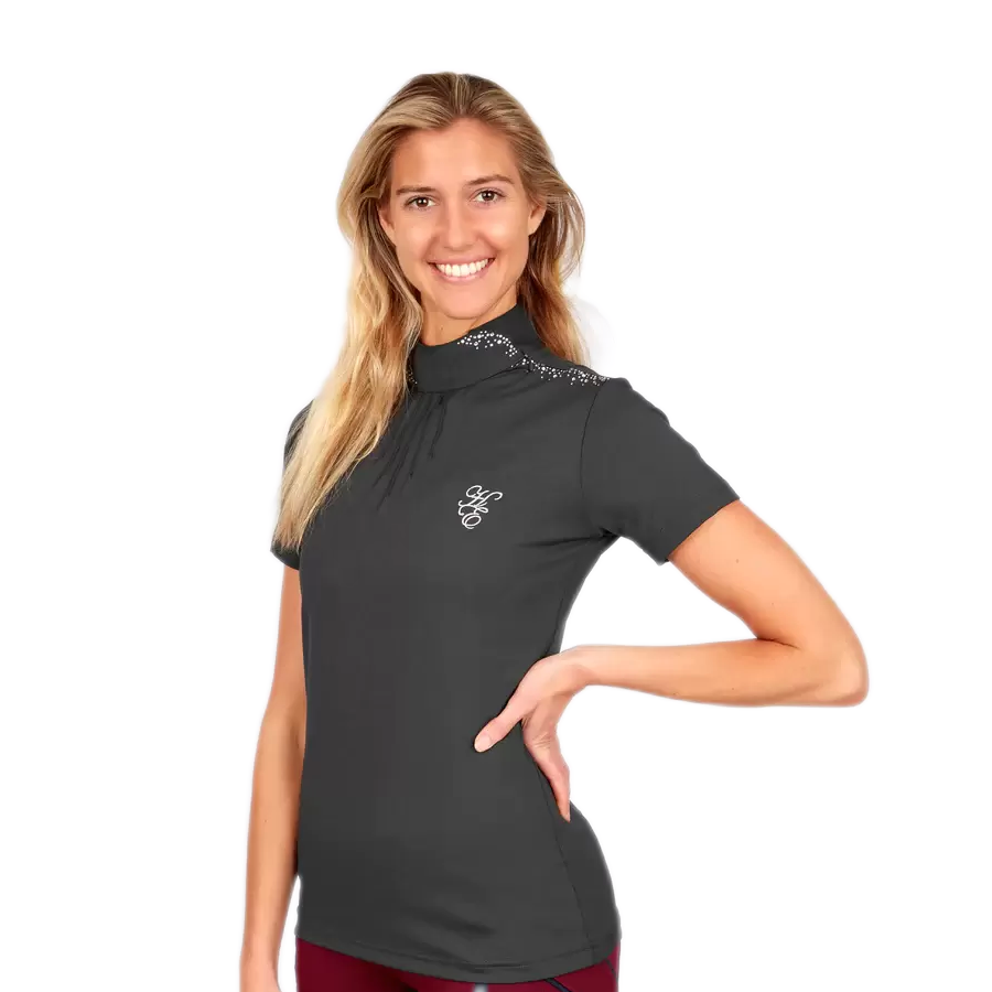 Huntington Olivia Show Shirt with Diamantes