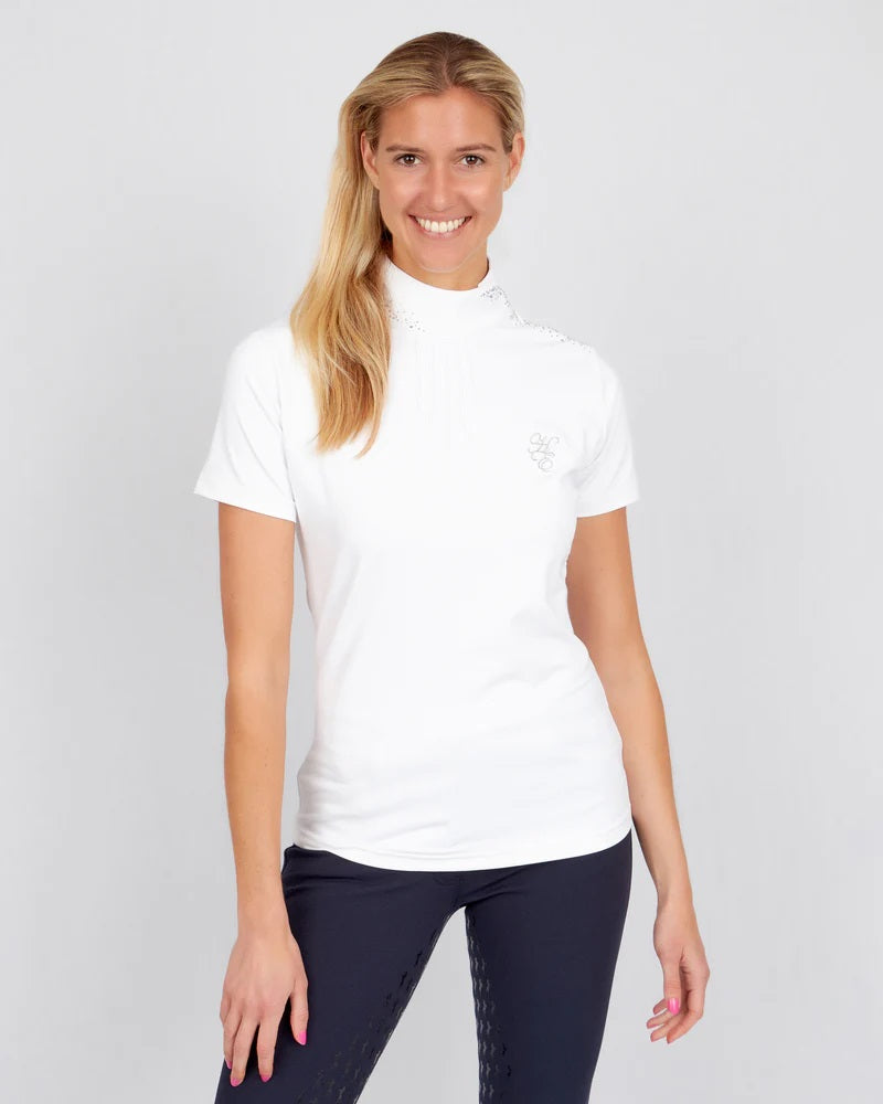 Huntington Olivia Show Shirt with Diamantes
