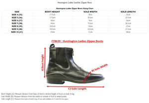 Huntington Zipper Boots