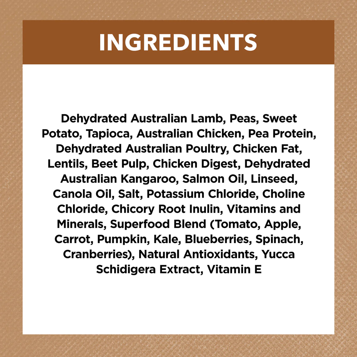 Ivory Coat Grain Free Adult Lamb And Kangaroo Dry Dog Food