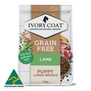 Ivory Coat Grain Free Puppy Large Breed Lamb and Coconut Oil Dry Dog Food