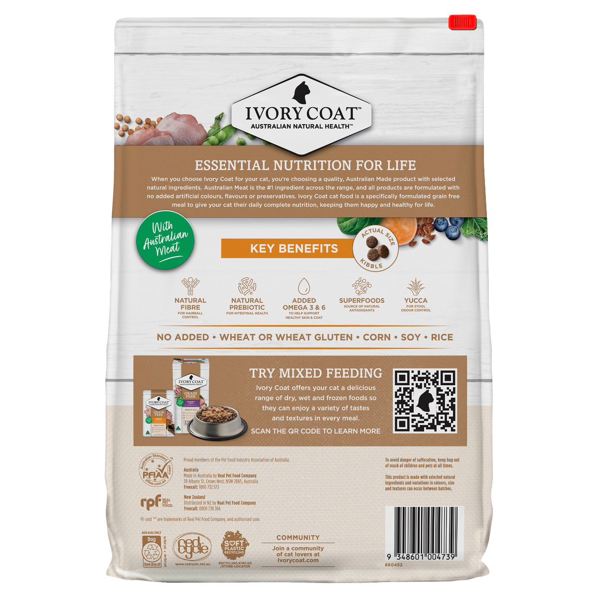 Ivory Coat Grain Free Adult Cat Chicken Dry Food