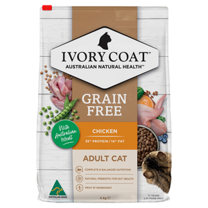 Ivory Coat Grain Free Adult Cat Chicken Dry Cat Food