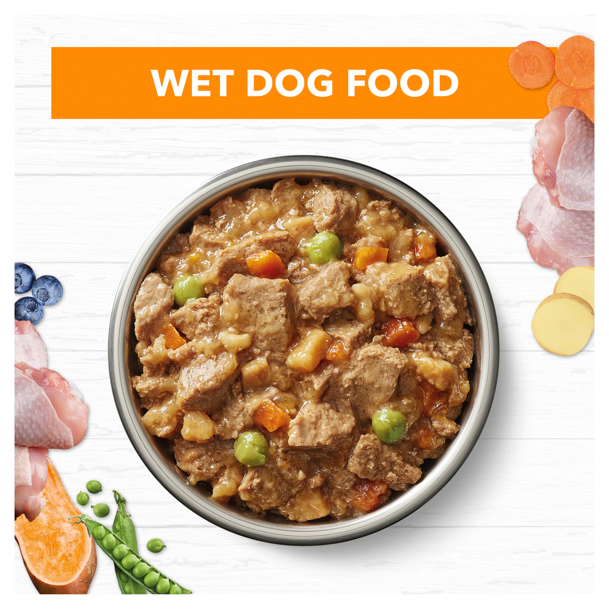 Ivory Coat Grain Free Chicken Stew with Coconut Oil Wet Dog Food