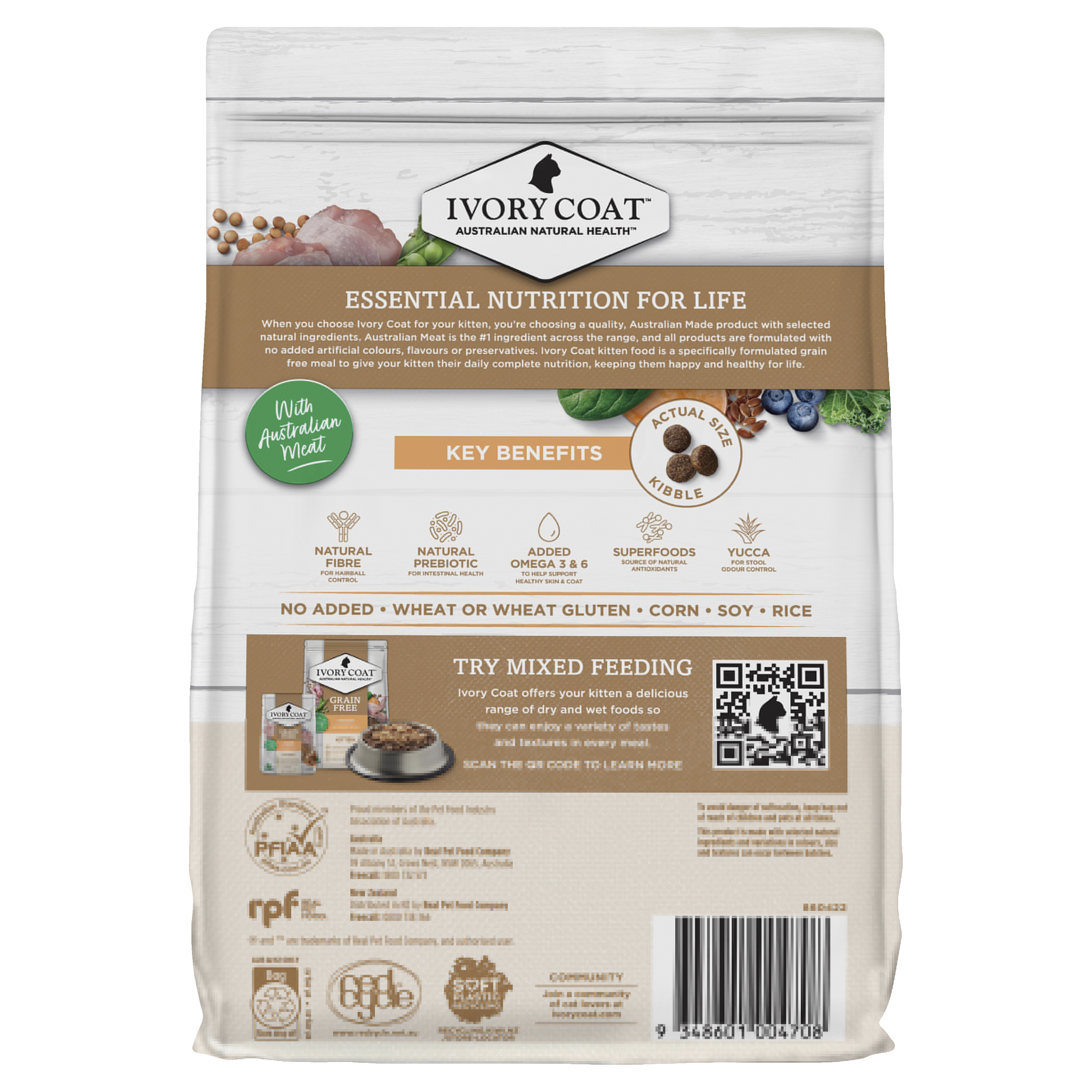 Ivory sales coat ingredients