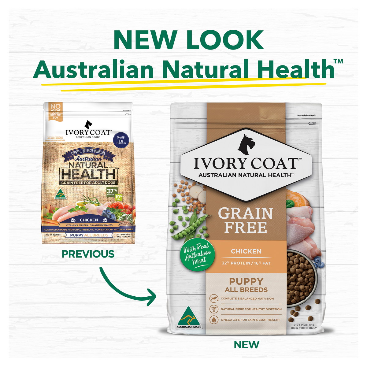 Ivory Coat Grain Free Puppy Chicken Dry Dog Food