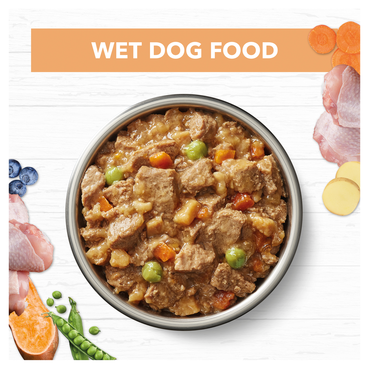 Ivory Coat Grain Free Puppy Chicken Stew Wet Dog Food