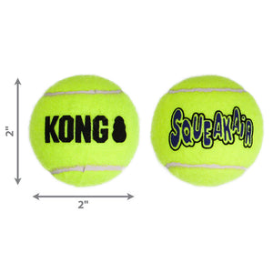 KONG AirDog Squeaker Balls Dog Toy - 3pk