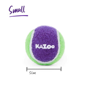 Kazoo Sponge Tennis Ball Dog Toy